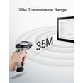 thumbnail image 4 of Inateck Scanner de Codes-Barres 2D, Scanner de Codes QR Bluetooth Sans Fil avec Application AI & SDK, Autonomie de 180 Jours, Numérisation Rapide et Précise, Compatible avec iOS, 4 of 8