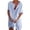 06-Blue1915, variant on XIAONU Button Front Tunic Dress for Women Short Sleeve Knot Hem Beach Cover Up Dress