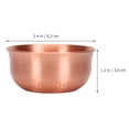 thumbnail image 2 of NUOLUX Vaso Decorativo De Cobre Rosa Dorado Para Ofrecer Con Exquisito Y Resistente Para Uso En Casa, 2 of 8