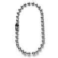 thumbnail image 7 of 8/10mm Cool Silver Mens Ball Chain 316L Stainless Steel Necklace or Bracelet, 7 of 7
