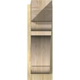 thumbnail image 2 of Ekena Millwork 8"W x 20"D x 24"H Olympic Rough Sawn Arts and Crafts Outlooker, Douglas Fir, 2 of 4