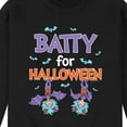 thumbnail image 3 of Dr. Seuss - Batty For Halloween Thing 1 and Thing 2 - Men's Crew Neck Fleece Pullover, 3 of 6