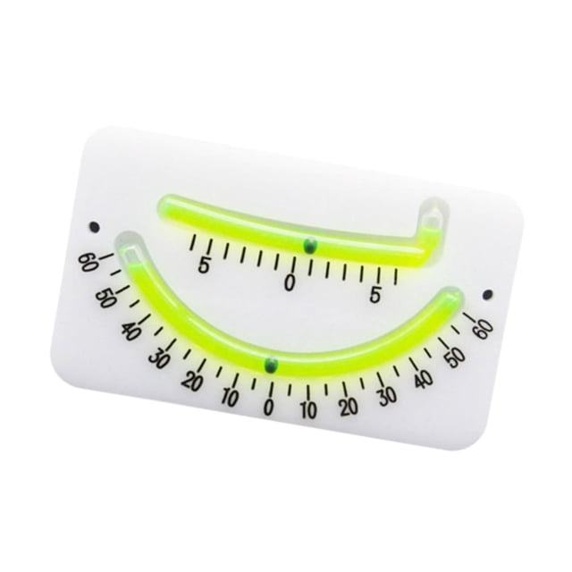 Inclinómetro Profesional para Barcos Perfecl Medidor de Nivel 15,3 cm x 9,5 cm x 0,75 cm