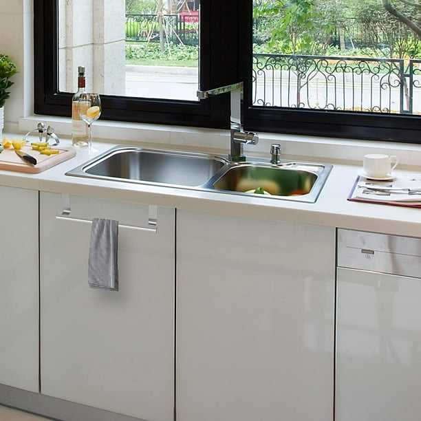 Kitchen Cabinet Towel Holder, 9