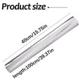 thumbnail image 3 of Clearance Self-Adhesive Aluminum Foil Drawer Liner, Oil & Heat Resistant Cabinet Sticker, Removable Waterproof Wallpaper for Kitchen Cupboards & Shelf Protect, 39.4 x 15.8 Inch, 3 of 8