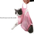 thumbnail image 3 of Antqov Cat Shower Net Bag Adjustable Multifunctional Breathable Anti-Bite Injection, 3 of 8