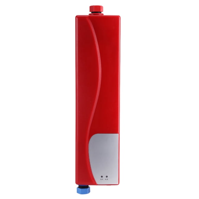 Mini Calentador, Calentador Portátil De 0,04-0,6 Mpa, Con Carcasa De Plástico De Tamaño Compacto Calentador De Agua Instantáneo 32 X 8 X 5 Cm Para Cocina