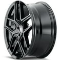 thumbnail image 2 of Touren Tr79-3279 17X8 5X114.3 35Et 72.6Cb Gloss Black, 2 of 3