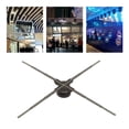 thumbnail image 2 of 3D Hologram Fan WiFi Projector 30.7x30.7in 2000x928 Resolution Holographic LED Fan For Advertising Display ,Long Lasting, 2 of 6