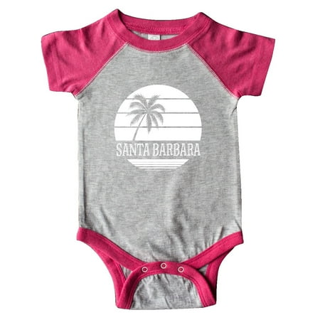 

Inktastic Santa Barbara California Palm Tree Gift Baby Boy or Baby Girl Bodysuit