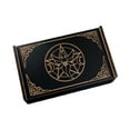 thumbnail image 2 of Caja de Tarot de Madera, Decoración del Hogar, Cartas Decorativas Coleccionables, Cartas Pequeñas Deslizantes Redondo, 2 of 9