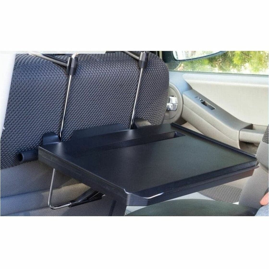 Mount-It! Adjustable Car Desk | Attach to Steering/Headrest | 6.6LBS Capacity