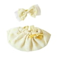 thumbnail image 2 of Lindo disfraz de muñeco de peluche, accesorio para muñeco de peluche, disfraz para juego de simulación, juguete de peluche para niña amarillo, 2 of 9
