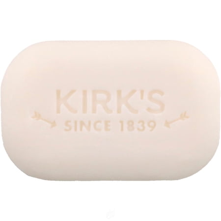 (4 Pack) Kirks Natural Castile Bar Soap Fragrance Free Pack 3 Ct