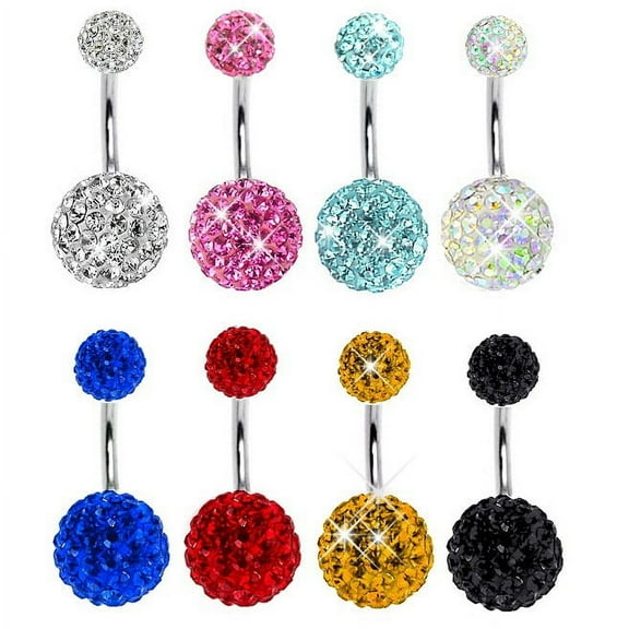 Basic Belly Ring Ferido 16G (1.2MM) #108 (Magenta) (B2/5/108)