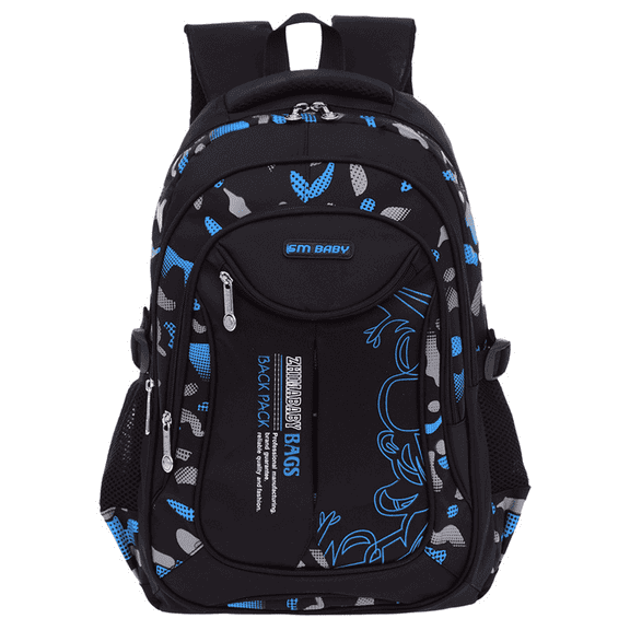 Kids School Backpack for Boys,Large capacity,school bag for Primary Students Grades 3-6,Cool Blue school backpacks