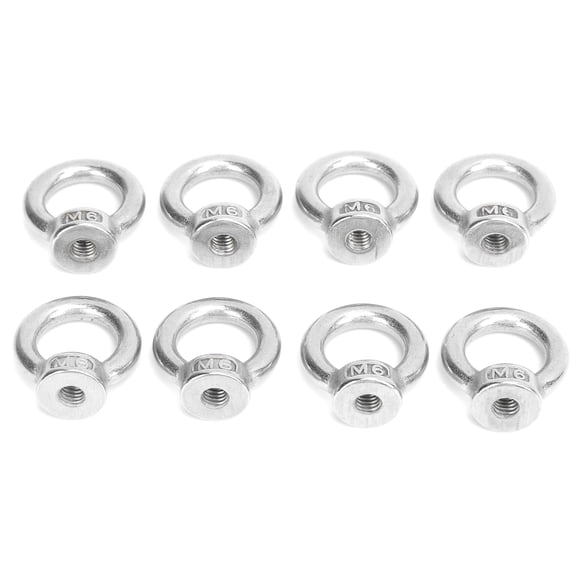 Noref Lifting Eye Nut, 8pcs Lifting Eye Bolt For Ocean Industry For Yachts