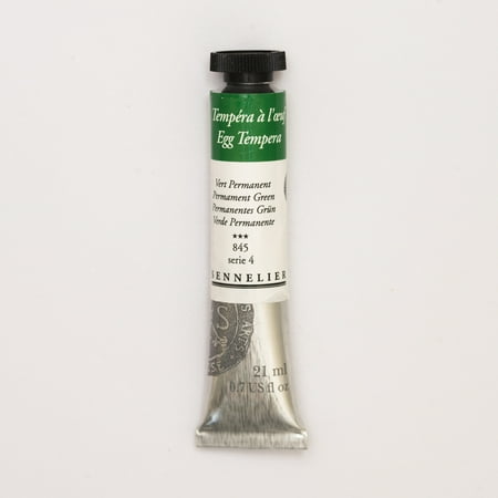 UPC: 3046450189763 | Sennelier Egg Tempera 21m Tube Permanent Green S4