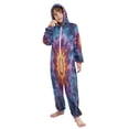 thumbnail image 5 of Vzayyk 4T-14Y Size Aviliable Cozy One-Piece Footless Sleeper Pajama Tie-dye, 5 of 8