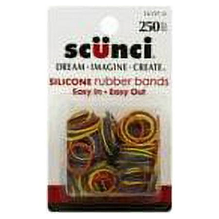 Rubberbands Exotic Silv 250Pk (3-Pack)