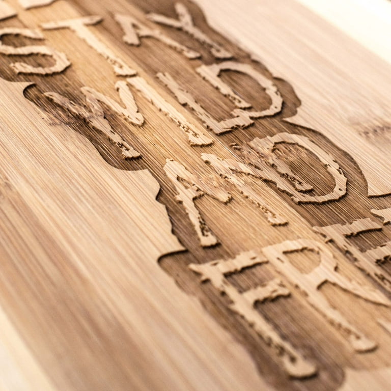 Stay Wild and Free - Wolf - Cutting Board Stay Wild and Free - Wolf - Cutting Board