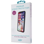 Key Premium  Tempered Glass Screen Protector for Apple iPhone Xs/X