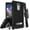 Black/Black, variant on Case with Clip for LG Stylo 4, Black Tri-Shield Rugged Cover and Belt Hip Holster [with Metal Kickstand + Wrist Strap Lanyard] for LG Q Stylus | LG Stylo 4 | LG Stylus 4