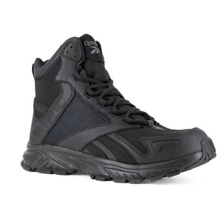 Reebok 6 in. Mens Hyperium Tactical Boot with Soft Toe, Black - Size 10.5