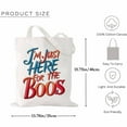 thumbnail image 2 of I'm just here for the boos. | Funny Halloween Canvas Bag 1Pc, 2 of 5