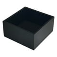 thumbnail image 2 of T'z Tagz New 3x3x2 Solid Black Acrylic Display Riser Box Cube Pedestal Stand, 2 of 6