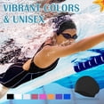 thumbnail image 5 of Large Swimming Cap, Suitable for Men and Women, Specially Designed Swimming Cap, Suitable for Very Long and Thick Curly Hair and Braids, Keep Hair Dry, 5 of 6