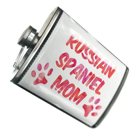 

NEONBLOND Flask Dog & Cat Mom Russian Spaniel