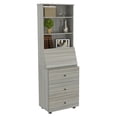 thumbnail image 2 of Home Square 2-Piece Set with Wall Mounted Floating Desk & 3 Shelf Bookcase, 2 of 14