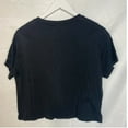 thumbnail image 4 of Victoria's Secret Pink Women's Sequin Rose Crop Top T-Shirt Black XS, $35 NWT, 4 of 6
