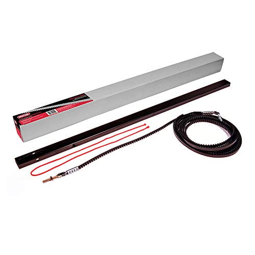 genie gEN39026R garage Door Opener Extension Kit for 5-Piece Belt-Drive Tube Rails, one size, Metallic