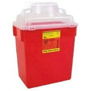 Becton Dickinson 305465,  Sharps Container, Plastic, Red, 12/Case (190342_CS)