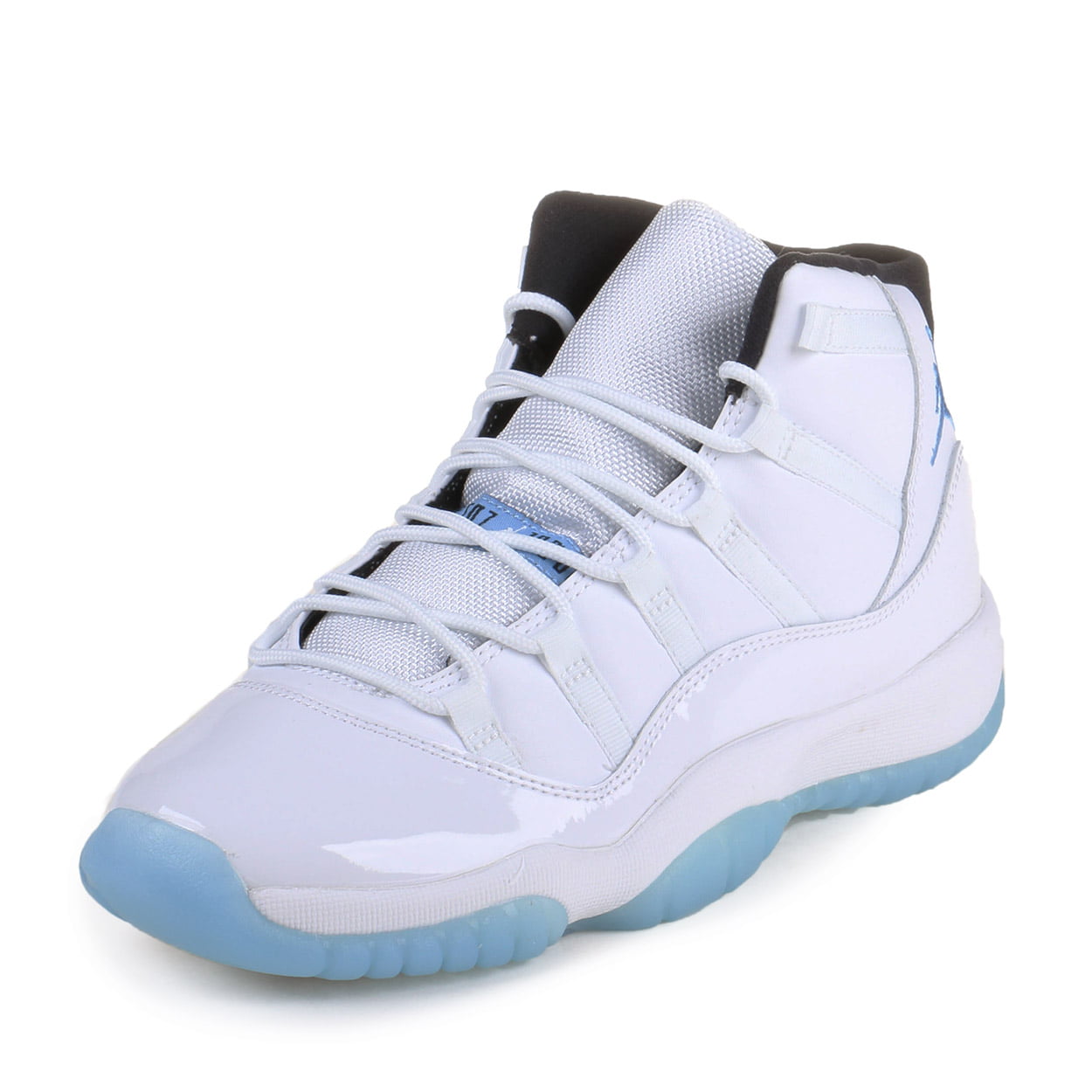 Nike Boys Air Jordan 11 Retro BG Blue" White/Blue-Black 378038-117 - Walmart.com