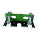 thumbnail image 2 of Soporte para barra de pesas para rack de sentadillas, colgador de barra de pesas, montaje en rack, ahorro de espacio, resistente Verde, 2 of 9