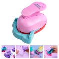 thumbnail image 4 of Perforateur de Papier Compact Abs Rose pour Projets Diy 1Pcs, 4 of 7