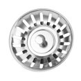 thumbnail image 4 of Kitchen Stainless Steel Sink Waste Strainer Plug Drain Stopper Basket Filter Tools, 4 of 6