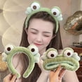 thumbnail image 2 of Frog Makeup Headband Wide-brimmed Elastic Hairbands Cute Girls Hair Bands Women Accessories Girls Hair Hairband, 2 of 4