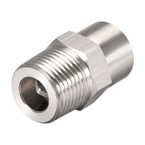 Uxcell 3/8 BSPT Stainless Steel Wide Angle Cone Spray Tip Nozzle