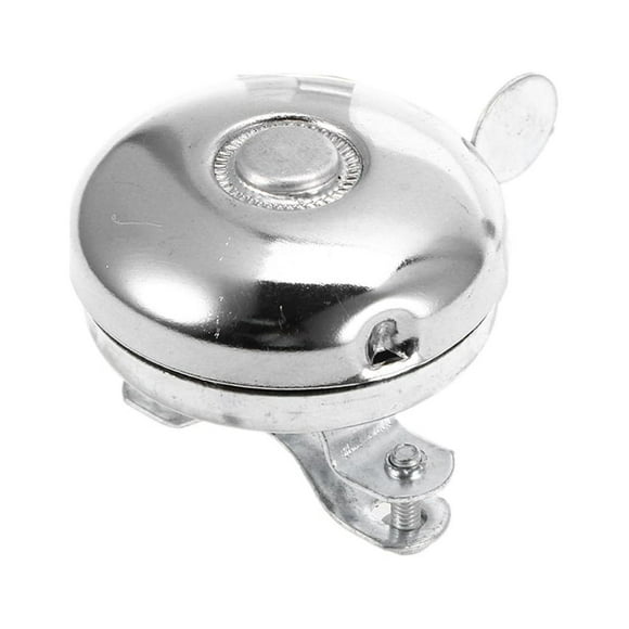 Bell Metal Bike Bell Ring Classic Bell Handlebar Ring Horn Alarm Warning Bell for Adults Men Women Kids Bikes(White)