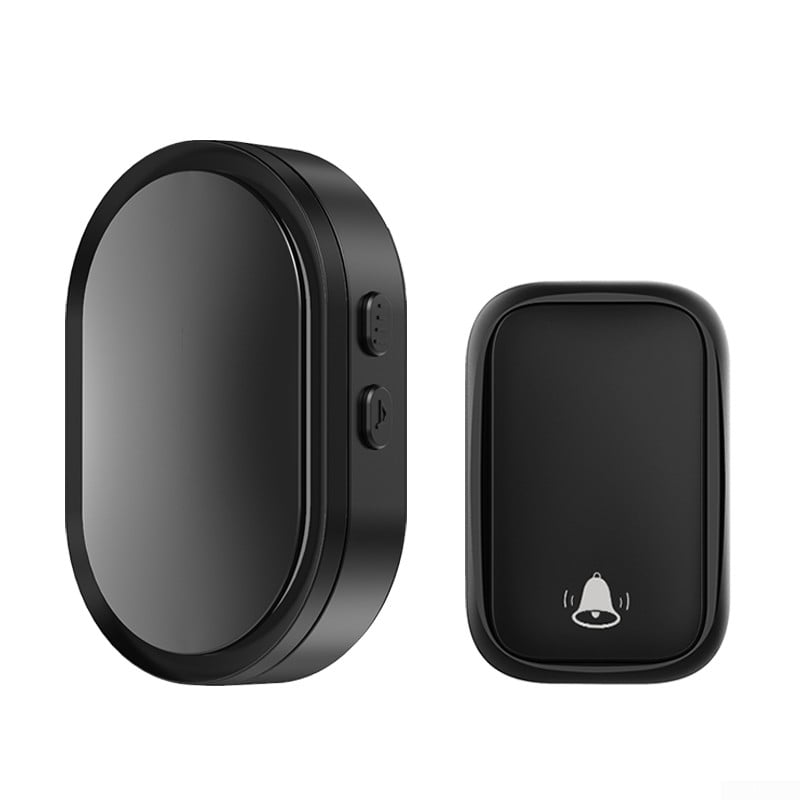 Wireless Doorbell Chime Kit Portable Receiver Waterproof Button Door Bell Ring 