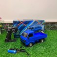 thumbnail image 1 of Coche teledirigido 1:16 D12, simulación de derrape, camión de escalada, luz Led, coche de Control remoto de carga, juguetes eléctricos, regalos de Navidad para niños, 1 of 4
