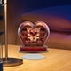 thumbnail image 4 of Decoraciones de mesa planas en 2D en rojo | Romántico detalle de escritorio para San Valentín | Color rojo brillante | Diseño plano, ligero y elegante | Ideal para escritorios, mesas de comedor y, 4 of 8