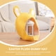 thumbnail image 4 of Sombrero de conejito con orejas de conejo, gorro de peluche para fiesta de Pascua, accesorio para disfraz de cosplay, 4 of 7