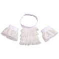 thumbnail image 1 of Accesorio de disfraz BLESSUME White Colonial Encaje Jabot Puffs S, 1 of 7