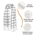 thumbnail image 3 of Shawl Wraps for Women - geometric ornamental print Oversized Fall Winter Fashion Blanket Scarf for Women, 3 of 6