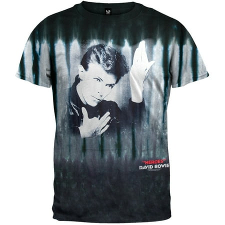Bodice Tie - David Bowie - Heroes Tie Dye T-Shirt